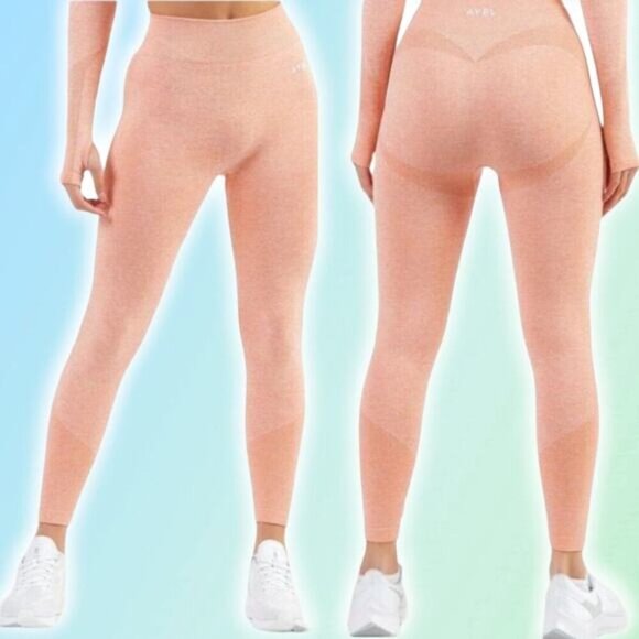 AYBL Motion Seamless Legging Sz Small Peach Marl - Picture 1 of 5